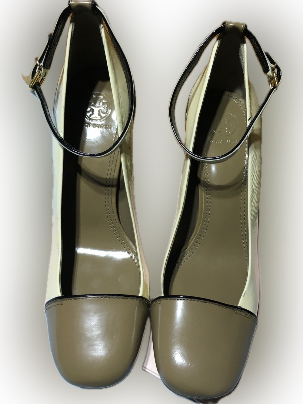 TORY BURCH Heels w/ Ankle Strap SIZE 9.5 NWOT